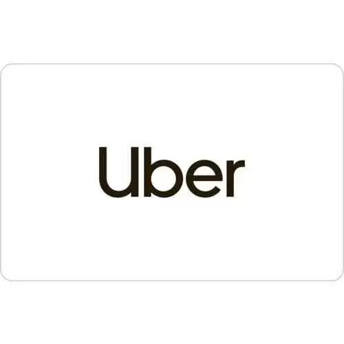 R$ 50 Gift Card Digital Uber R$ 50 Pré-Pago